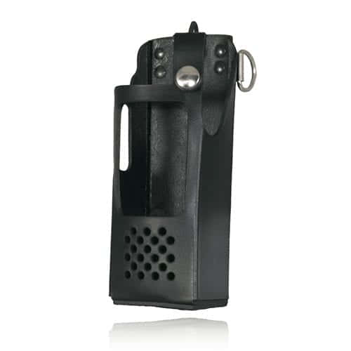Boston Leather Firemens Radio Holder For Ef Johnson 5700RC-1 - Tactical & Duty Gear